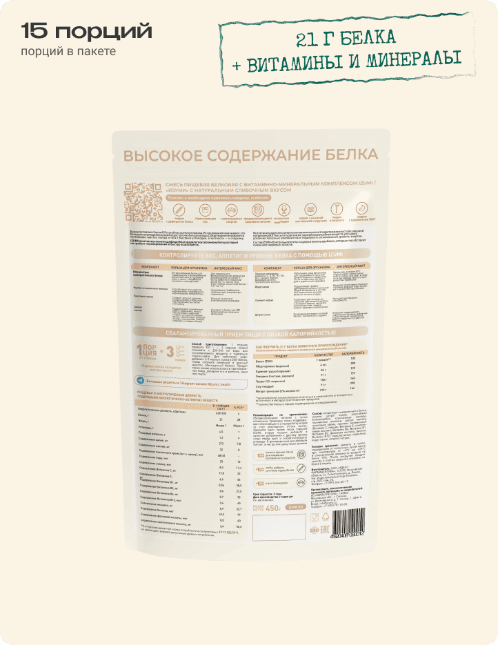Лицевая сторона товара