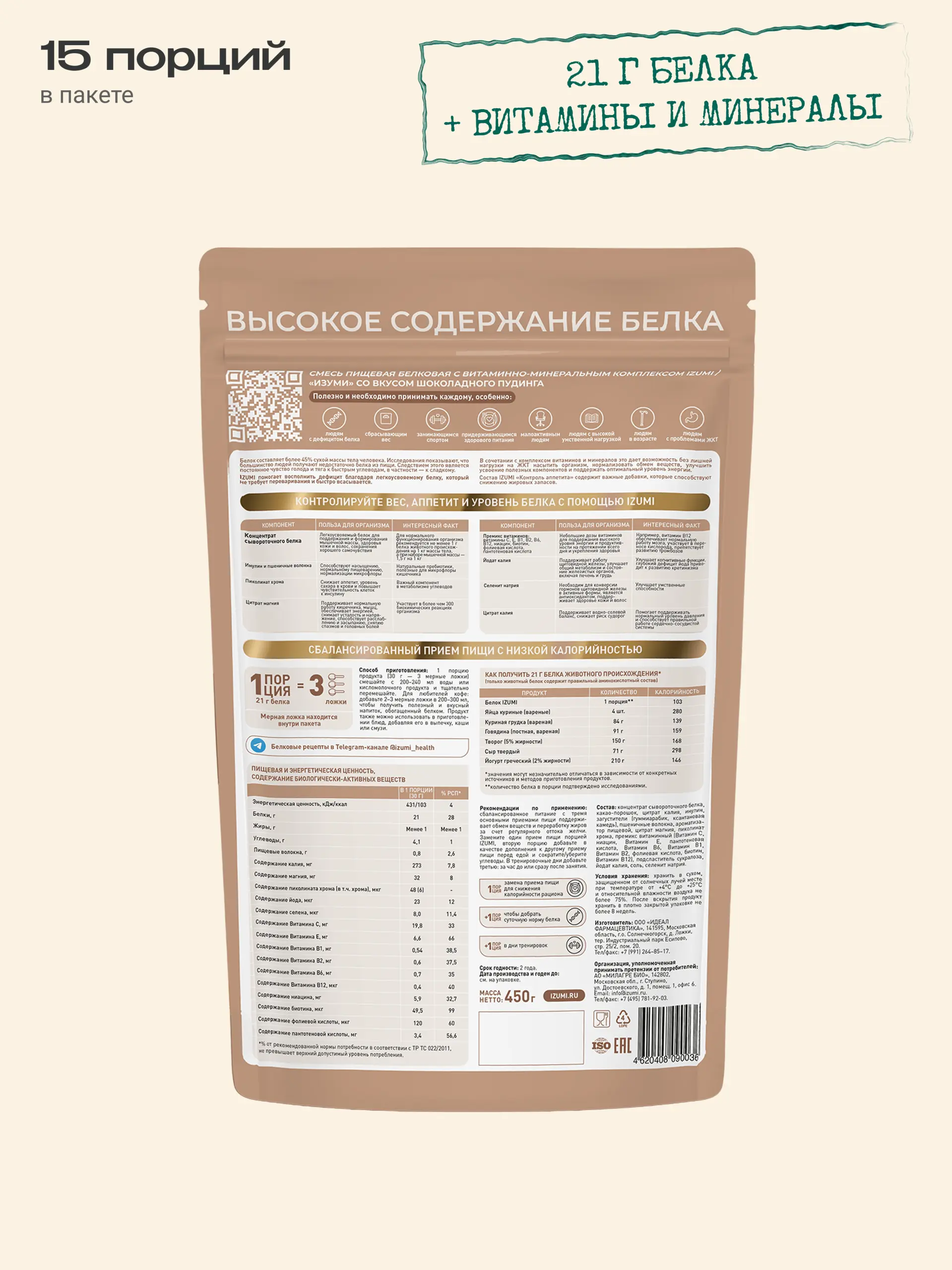 Лицевая сторона товара